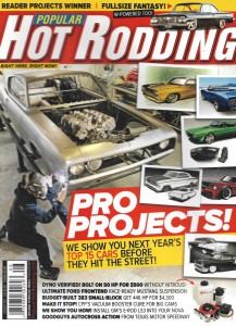 POPULAR HOT RODDING 2011 AUG - W-BLOCK '61 BEL AIR, METHANOL INJECTION, 383 SBC